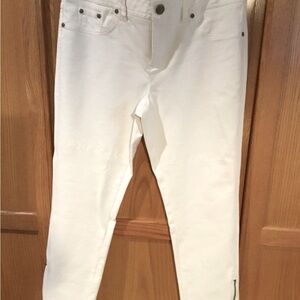 INC white skinny pants